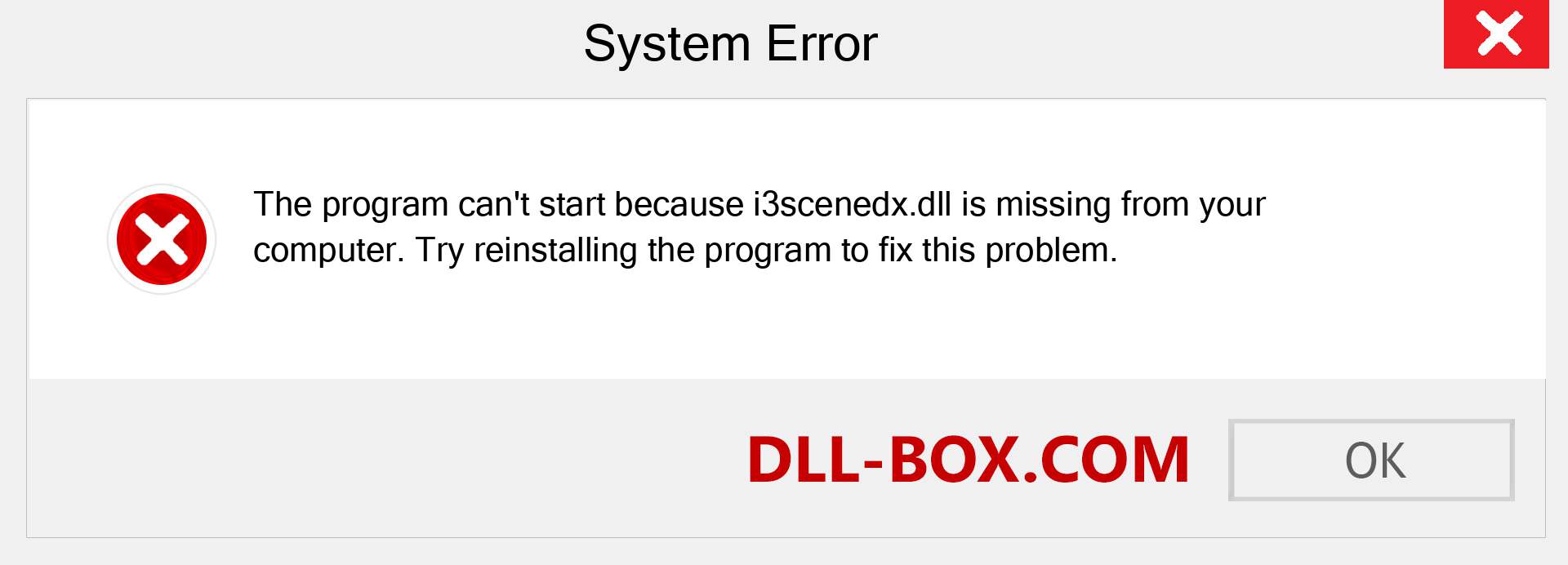  i3scenedx.dll file is missing?. Download for Windows 7, 8, 10 - Fix  i3scenedx dll Missing Error on Windows, photos, images